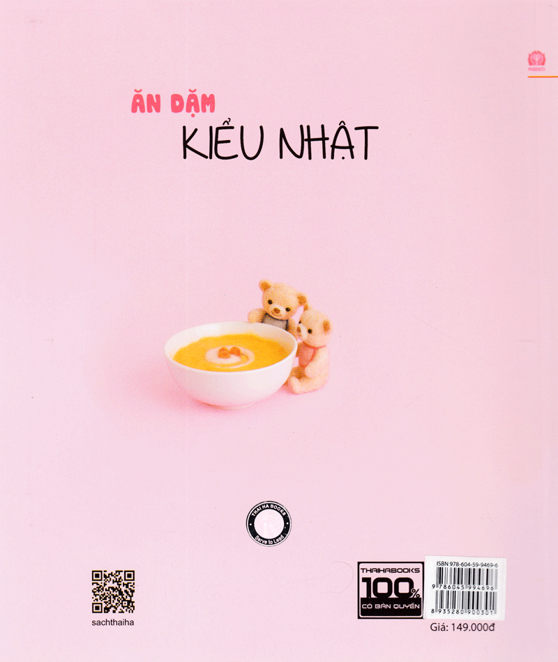 Ăn Dặm Kiểu Nhật (Tái Bản 2018) - Bìa sau