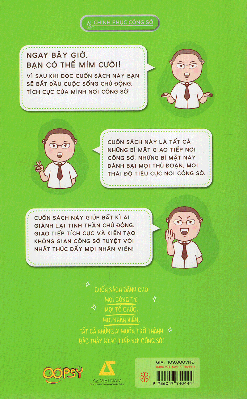  Bậc Thầy Giao Tiếp Nhiếp Phục Công Sở - Bìa sau