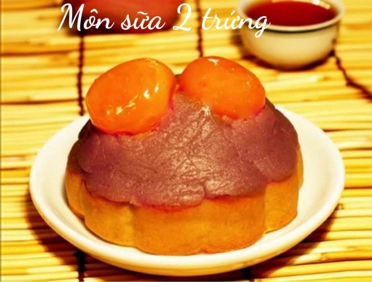 Bánh Trung Thu - Kim Phượng - Môn sữa 2 trứng