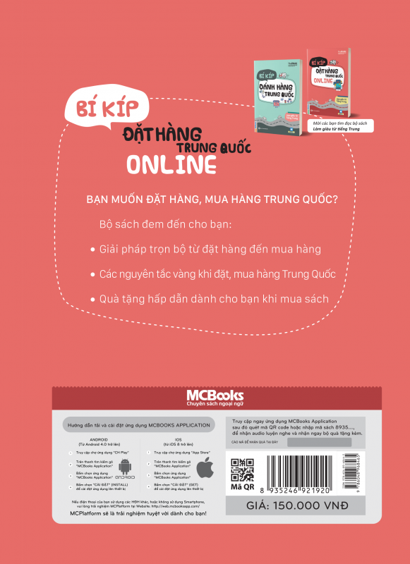 Bí Kíp Đặt Hàng Trung Quốc Online - Làm Giàu Từ Tiếng Trung (Bìa sau)