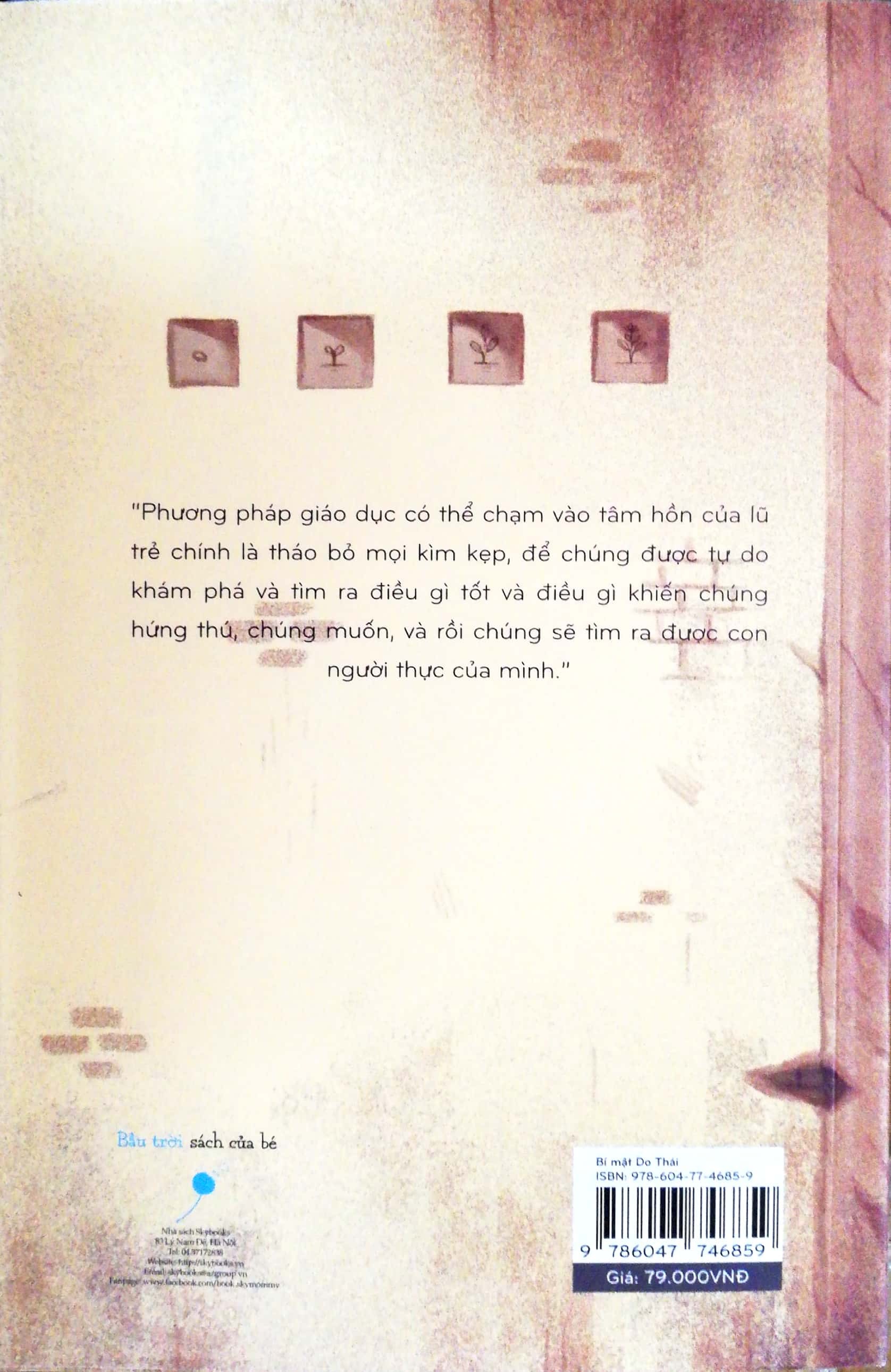 Bí mật Do Thái khơi dậy tài năng trẻ - Bìa sau