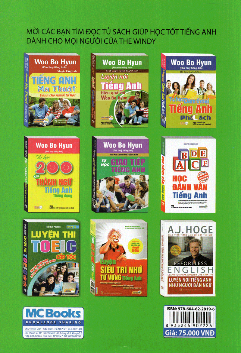 Cách Khắc Phục Khó Khăn Khi Người Việt Học Tiếng Anh - Bìa sau