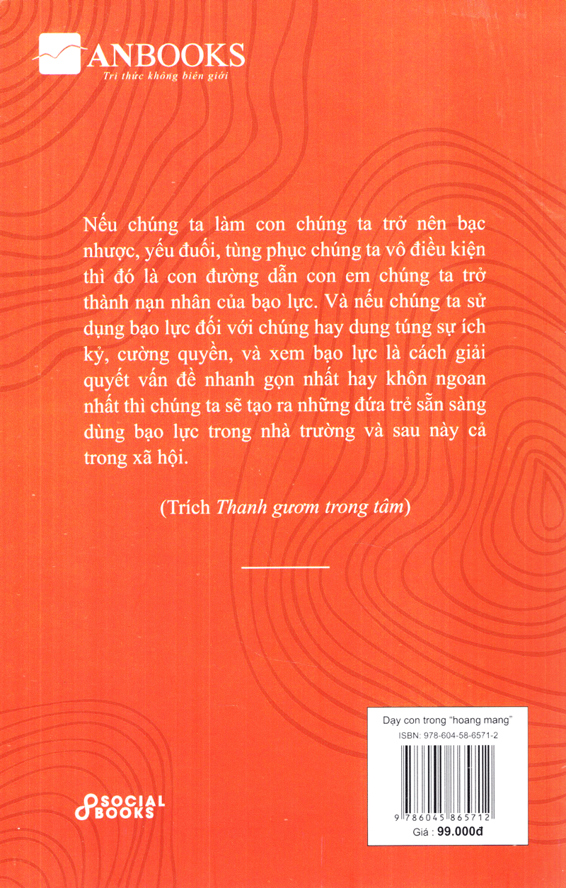 Dạy Con Trong Hoang Mang - Bìa sau