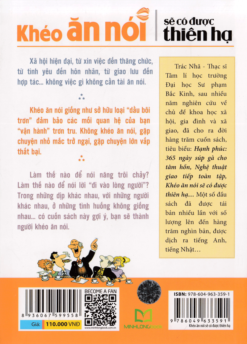 Khéo Ăn Nói Sẽ Có Được Thiên Hạ ( Tái Bản ) - Bìa sau