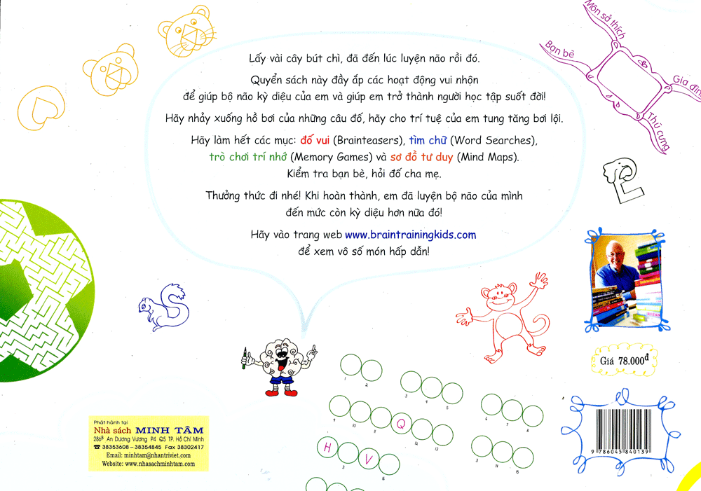 Luyện Não Cho Trẻ - Bìa sau