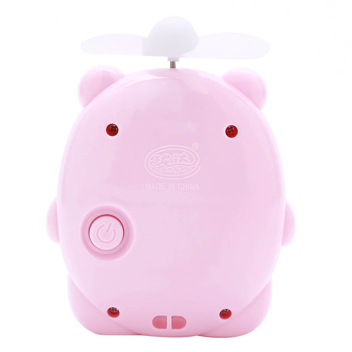 Quạt Sạc Mini - Heo Hồng - 3