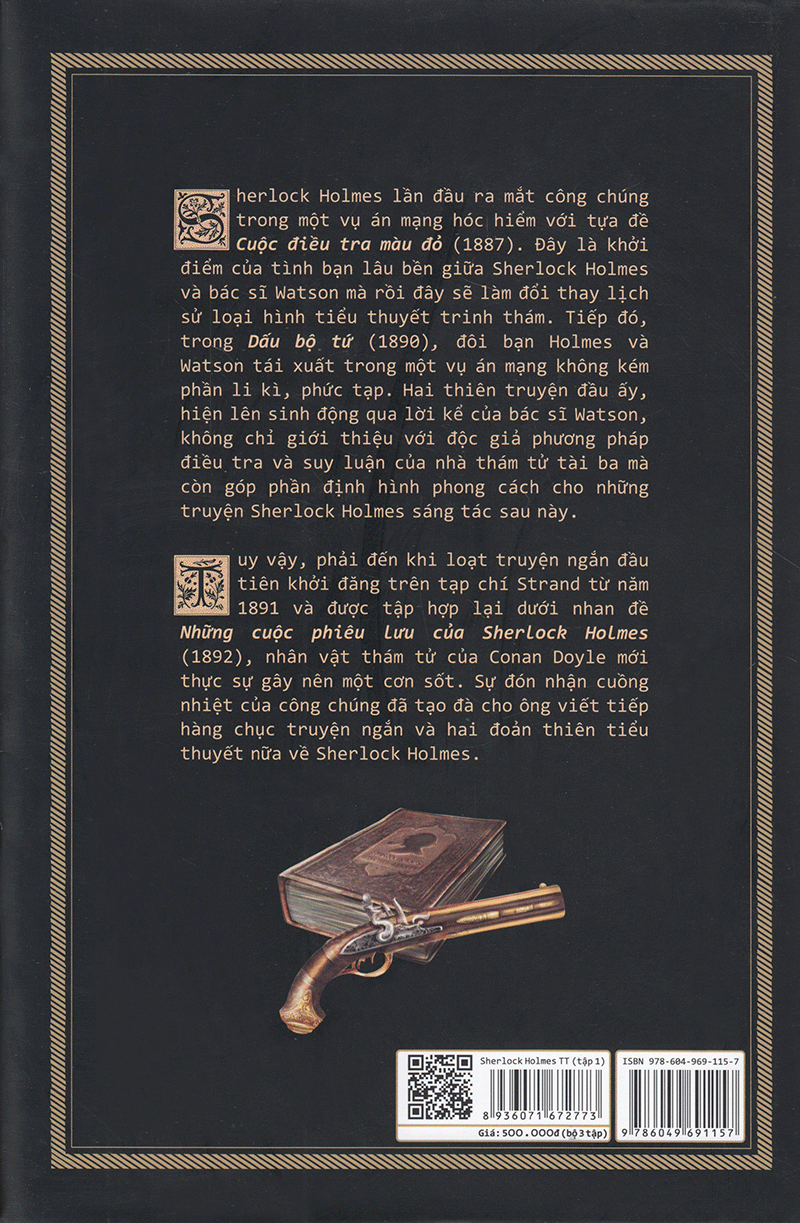  Sherlock Holmes Toàn Tập (3 Tập - Bìa Cứng - Hộp Ngang)  - 2