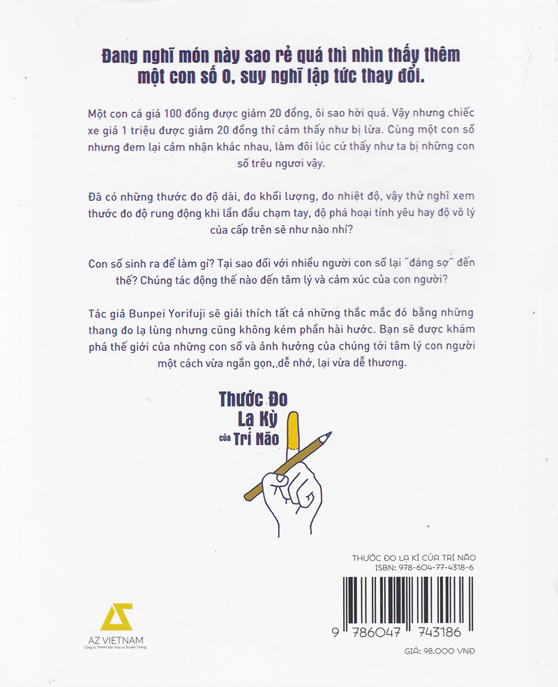Thước Đo Lạ Kỳ Của Trí Não - Bìa sau