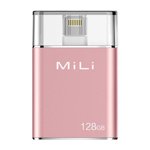 Ổ Cứng Di Động Mili IDATA 128GB USB 3.0 (Hồng) - Hàng Chính Hãng