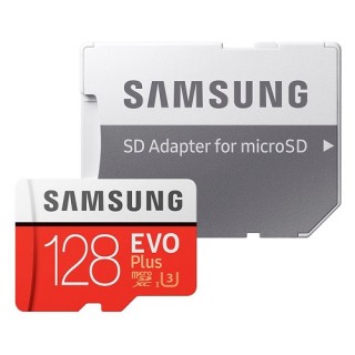 Thẻ Nhớ Micro SD Samsung Evo Plus 128GB U3 Class 10 - 100MB/s (Kèm Adapter) - Hàng Chính Hãng