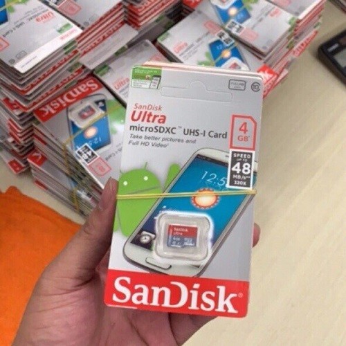 Thẻ Nhớ Micro SD SANDISK 4GB